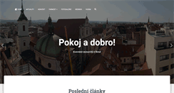 Desktop Screenshot of brno.minorite.cz