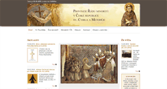 Desktop Screenshot of minorite.cz