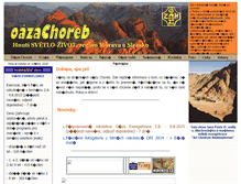 Tablet Screenshot of choreb.minorite.cz